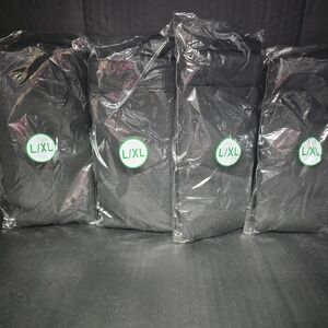 Black L/XL Compression Socks Set Of 4